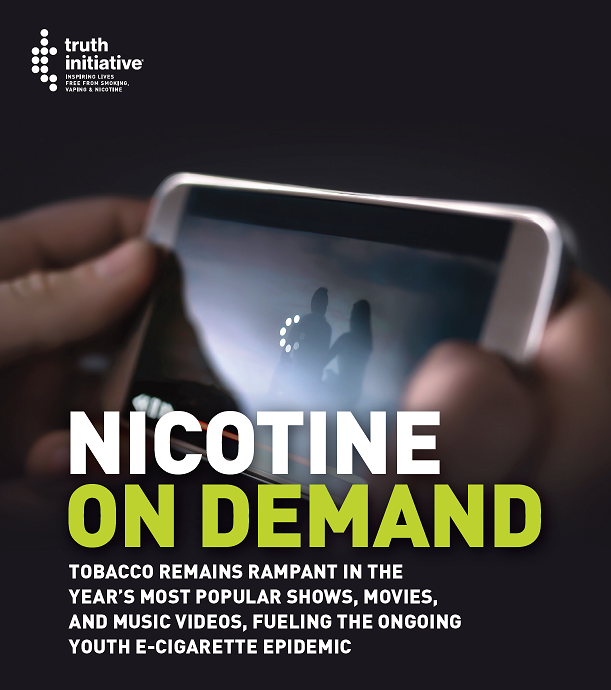 Report Finds Tobacco Imagery Persists in Media Viewed by Youth
