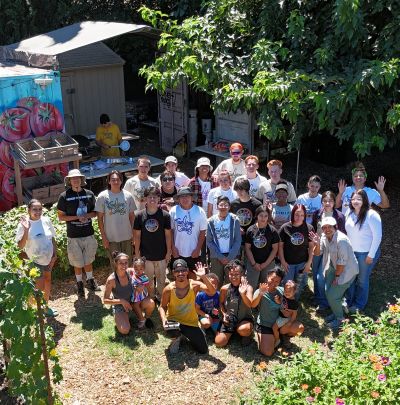 Figure 7: Three Sisters Gardens Urban Farm Youth Leadership Development Program. Image Source: Three Sisters Gardens.